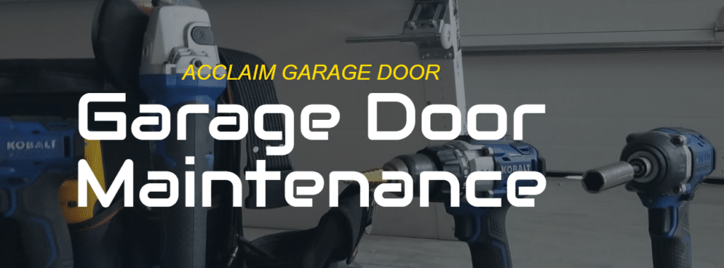 Garage Door Maintenance Peoria AZ